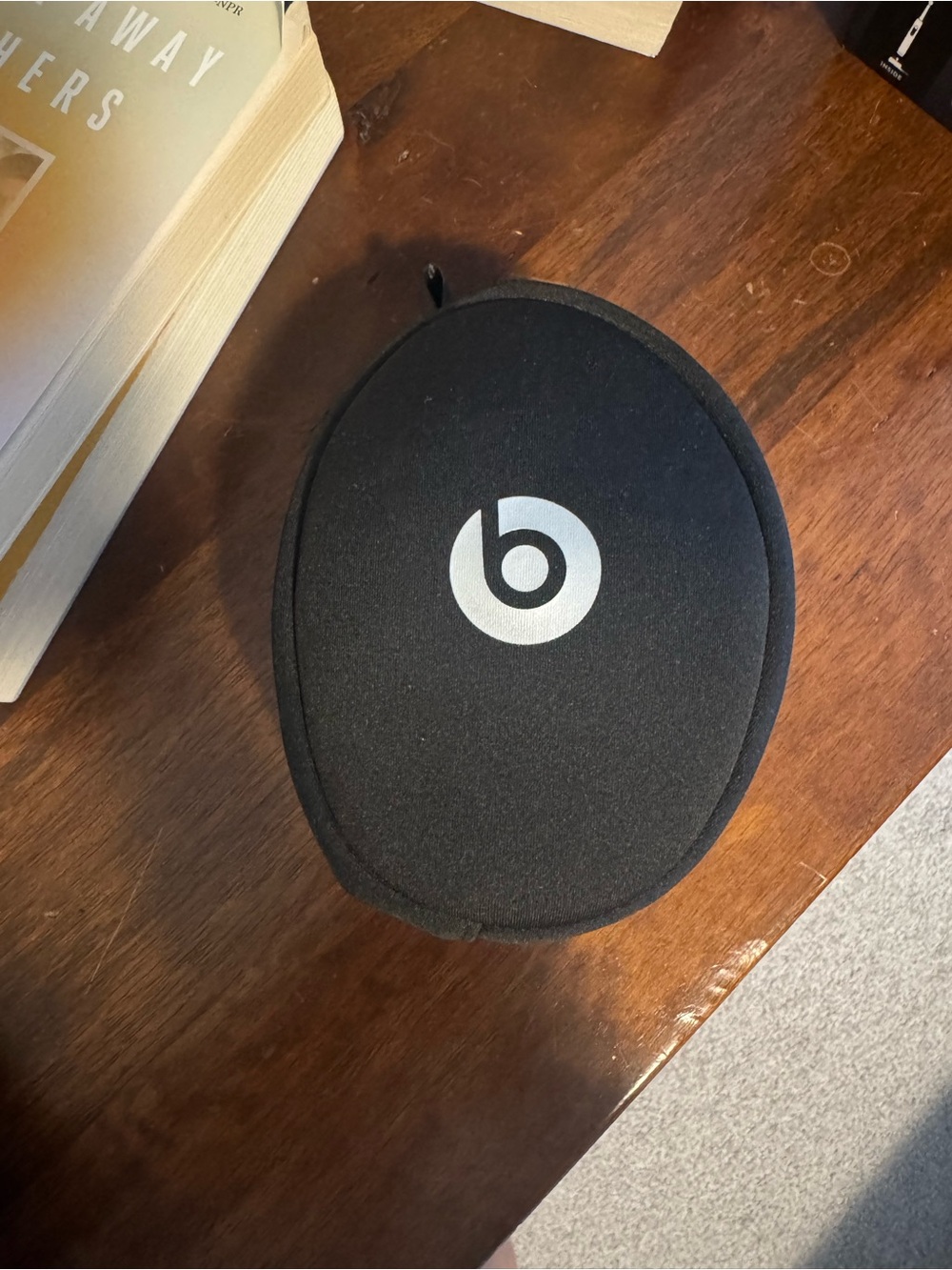 Beats by Dre Black Over-Ear Red Headphones with Carrying Case
